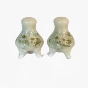 Vintage daisy salt pepper shakers hand painted